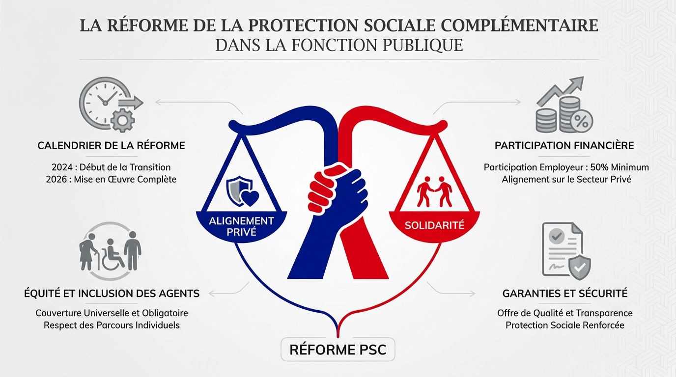 Réforme de la mutuelle dans la fonction publique et alignement sur le secteur privé